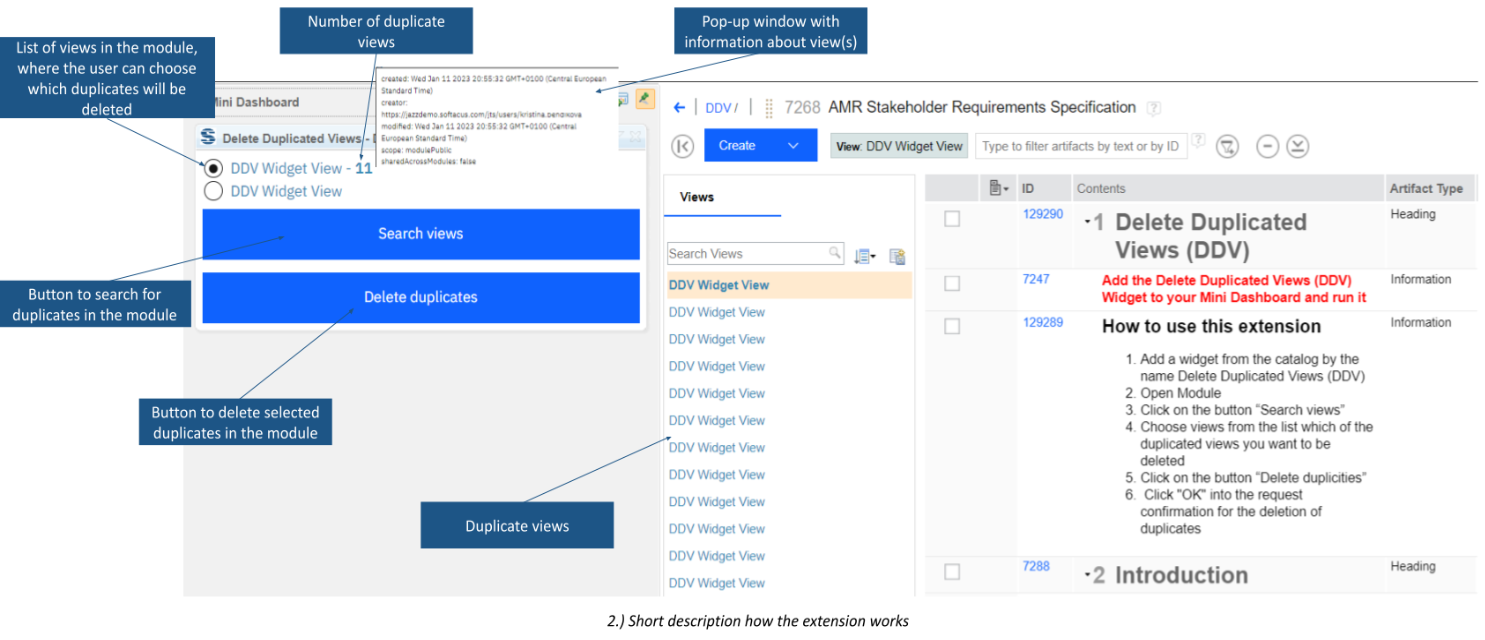 You will see duplicated views when you click search views and you have the option to click a button to delete them
